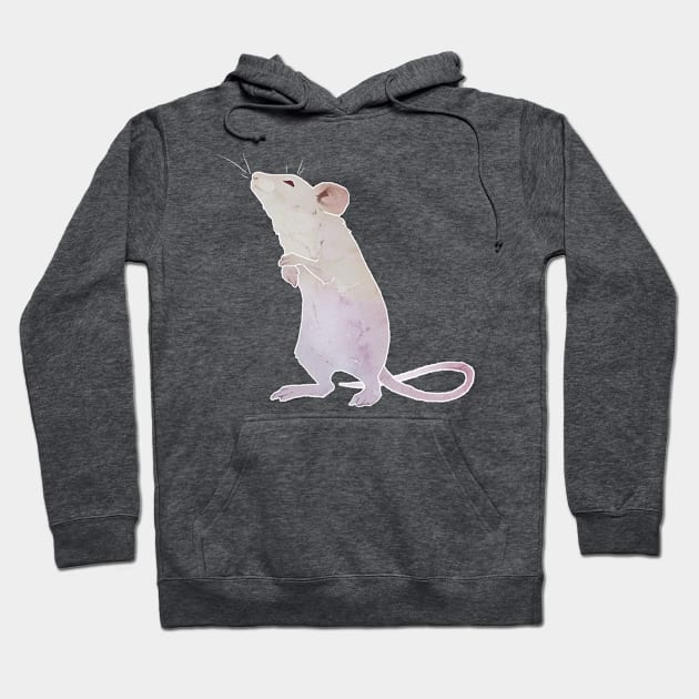 White Mouse Hoodie by rejam